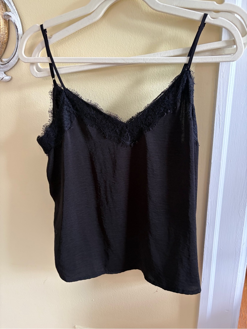 bp Black Lace-Trim Camisole